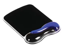 Duo Gel Muismatten blauw/zwart