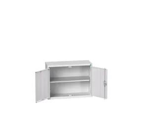 universele kast,HxBxD 600x800x350mm,1xStalen bodem,romp RAL7035 - 1