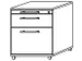 Caisson Mobile Hxlxp 590X430X580Mm 1Tiroir Plumier 1Tiroir Normal