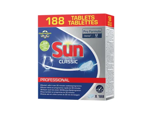 Vaatwastabletten Sun Pro Formula Classic 188 stuks