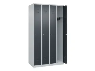 locker,HxBxD 1850x1000x500mm,4vak,vak B 250mm,cil.-slot - 2