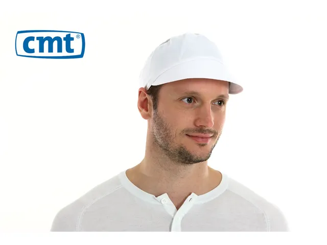 Pet met klep maat L Polyester Kroon Wit 100 Stuks