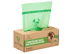 Afvalzak bio Mr. Green Mind 36x35cm 6 liter dispenser 150 stuks