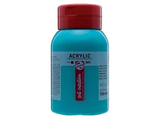 Talens Acrylverf Art Creation Essentials Turkooisgroen 750ml - 1