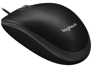 B100 Optische Muis Zwart bedraad - 1