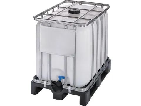 Ibc-Opslagtank Standaard Pe 1013x1200x800mm 600 liter Kunststof