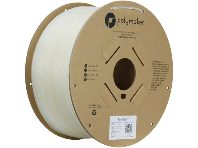 3d Filament 1.75mm PVB PolyCast Natural 3KG