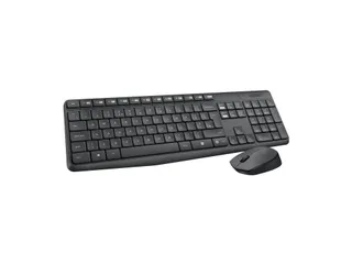 Logitech MK235 toetsenbord Inclusief muis USB QWERTZ Duits Grijs - 14