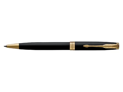 Balpen Parker Sonnet Matte black lacquer GT Medium
