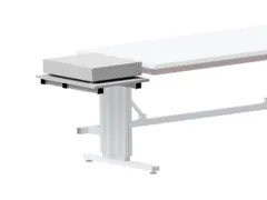 Plank aan de zijkant,v. in hgt. verst. paktafel,HxBxD 60x440x600mm