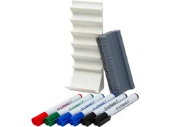 Q-CONNECT accessoirehouder voor whiteboard incl. markers en wisser