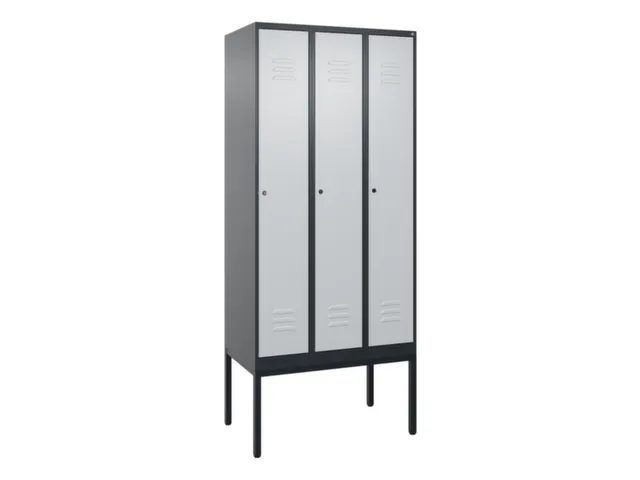 locker voor scheiding van kleding,HxBxD 2120x900x500mm,3vak