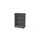 vitrinekast,HxBxD 1155x800x445mm,2xhouten vloer,3 OH,MS-donkergrijs