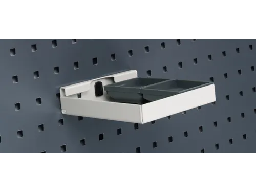 opbergbak,v. perfoplaat,HxBxD 39x154x89mm