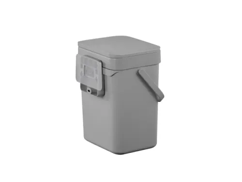 Puro II Food Waste Caddy Afvalbak 5 Liter Grijs
