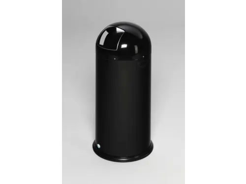 Push Afvalbak Staalplaat 52 Liter 880x415mm Zwart