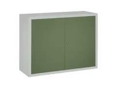 Hangkast 600x800x300mm 1 Verstelbaar Legbord Ral 7035 Front Ral 6011