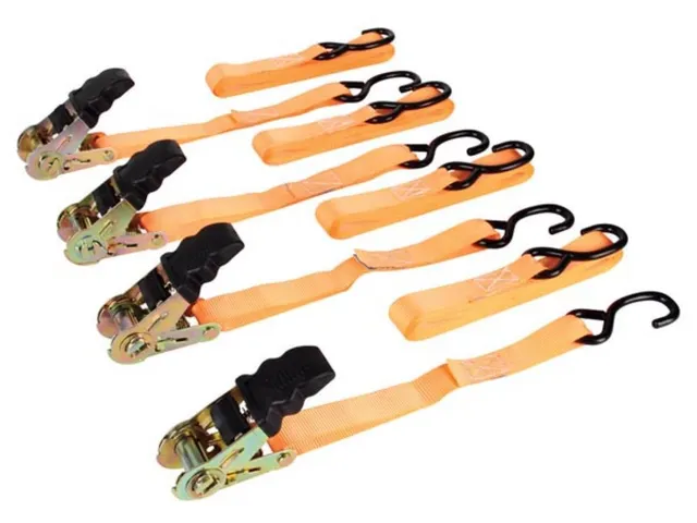 Spanband Met Opspanratel 500kg - 25mm x 5m - 4 ST.