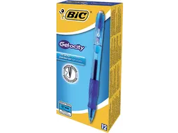 Gelschrijver Bic Gelocity blauw medium 0.3mm