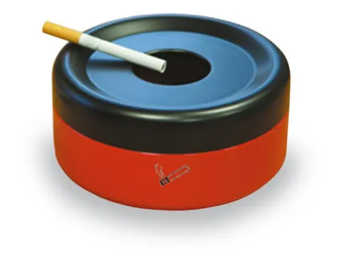 Veiligheids Tafelasbak Staalpl. 0 2l Hxd 40x90mm Poedergecoat Rood