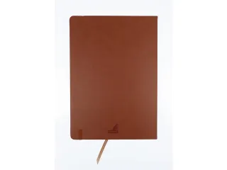 Schetsboek Kangaro A4 cognac PU HC 80 vel 140gr roomwit met elastiek e - 6