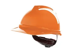MSA V-Gard 500 GV562 veiligheidshelm, oranje, per 20 stuks, niet geven