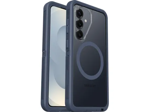 Defender Pro XT Samsung Galaxy S26 Hoesje Magnetic Blauw Transparant
