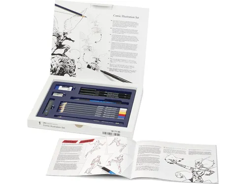 Tekenstift Faber-Castell Pitt Artist Pen Comic illustratie set