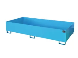 stellingopvangbak,opvangvol. 1000l,HxBxD 435x2650x1300mm,staal