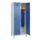 locker,HxBxD 1950x800x500mm,2vak,vak B 400mm,draaigrendel,voeten