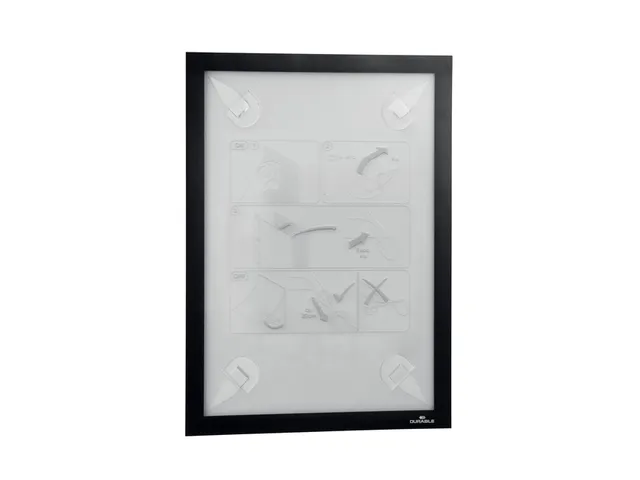 Duraframe Durable 484301 A4 zwart
