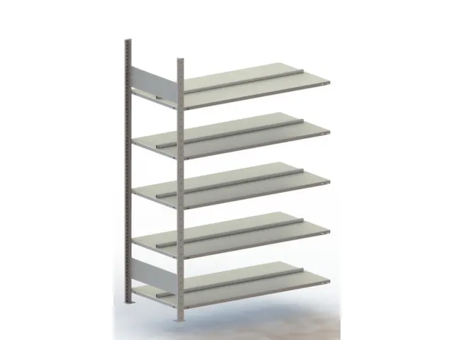 Inhaakstelling Aanbouwveld 1850x1256x636mm 5legborden Vaklast 100kg