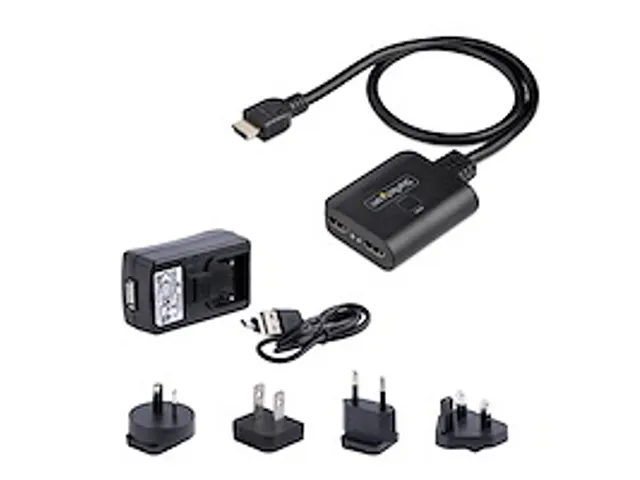 2-Poorta HDMI Splitter 4K 60Hz HDMI 2.0 Video, 4K HDMI Splitter 1 In 2