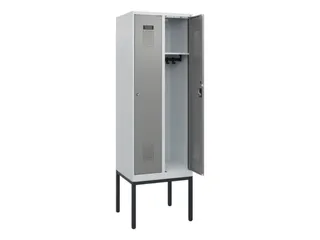 schoollocker,HxBxD 1950x600x500mm,2vak,vak B 300mm,cil.-slot - 1