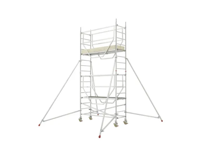 rolsteiger,reik H 5,25m,steiger H 4,47m,2platform(s),m. luik