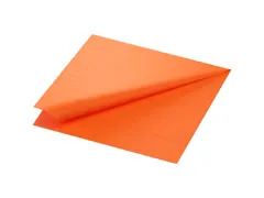 Duni Servet Oranje 40x40cm 1/4 vouw 2-laags 1250 stuks