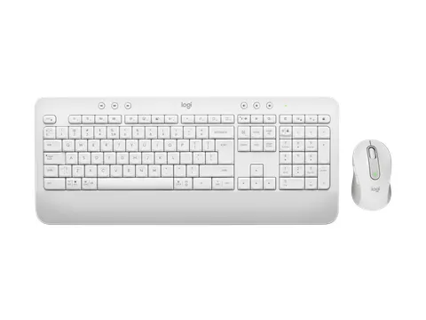 Logitech Signature MK650 Combo Toetsenbord QWERTZ + muis wit