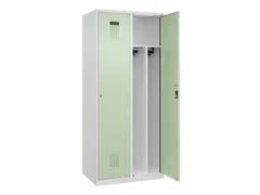 locker voor scheiding van kleding,HxBxD 1850x800x500mm,2vak
