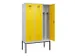 locker voor scheiding van kleding,HxBxD 2120x1200x500mm,3vak