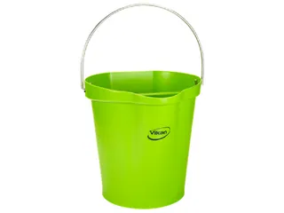 Hygiene 5686-77 emmer, 12 liter limoen, maatverdeling en schenktuit - 1