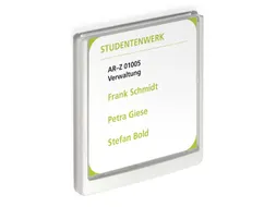 Click Sign Deurbordje 149x148mm Wit