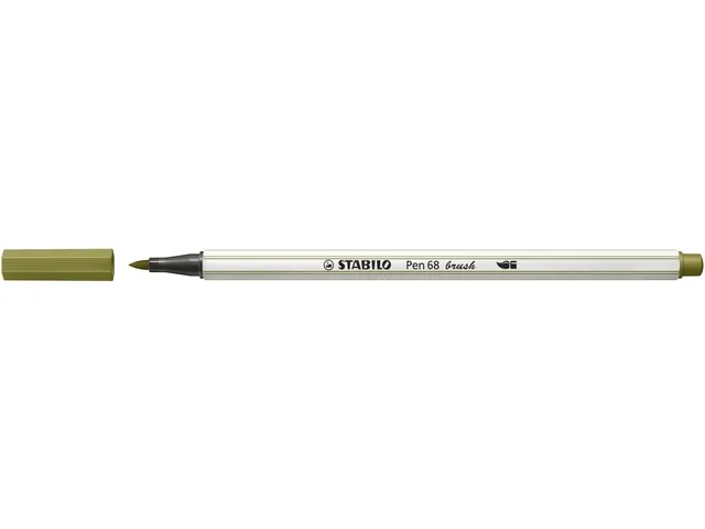 Brushstift STABILO Pen 568/37 moddergroen