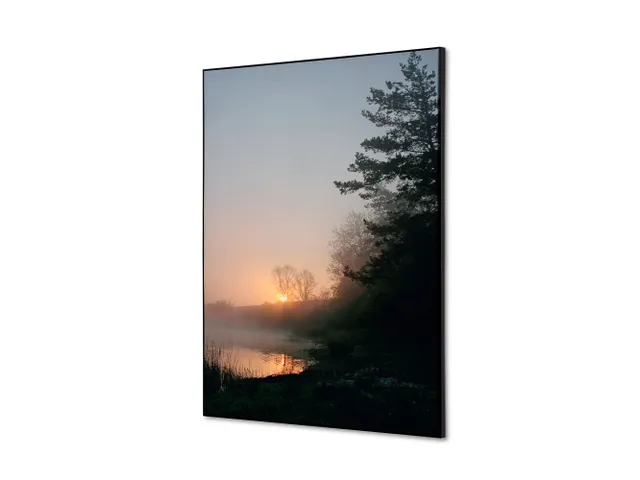 Wanddecoratie Textiel Set A2 Zonsopgang Bos