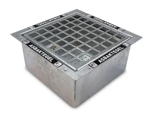 Vloerasbak,v. buiten,HxBxD 165x340x340mm,te verzinken in de vloer