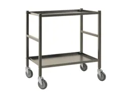 tafelwagen,draagverm. 150kg,2etage(s),laadvl. LxB 625x414mm