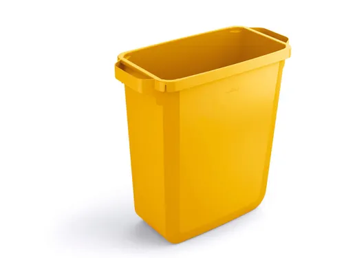 Rechthoekige Afvalbak Durabin 60 Liter Geel