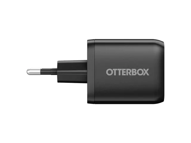 Standaard EU AC-adapter 20W 65W GaN USB-C 45W+20W PD zwart