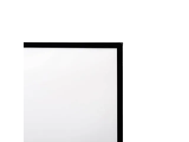 Verlichte Infostandaard LED Slide In A1 Zwart