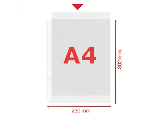 Showtas Esselte A4 23-Gaats Pp 0.08Mm Gestructureerd