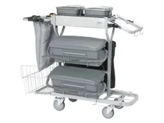 Vikan Microvezel werkwagen COMPACT PLUS 40 cm Grijs